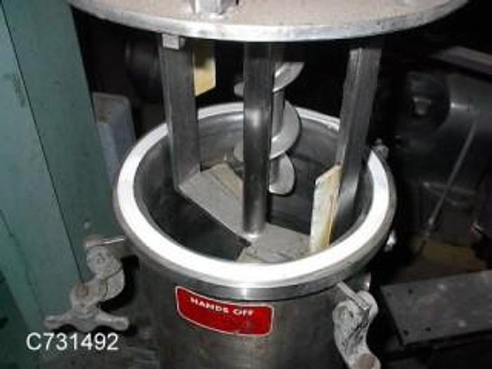 Used Mixer, Dispersion, 2 HP, S/st, Myers, Jkt, Mdl HL-500, #C731492