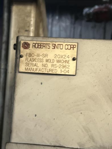 Used 2004 SINTO FBO-III 20 X 24