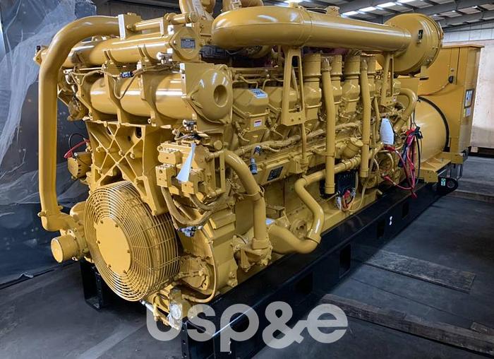 Refurbished 2 MW 2020 Refurbished Caterpillar 3516B Diesel Generator Set
