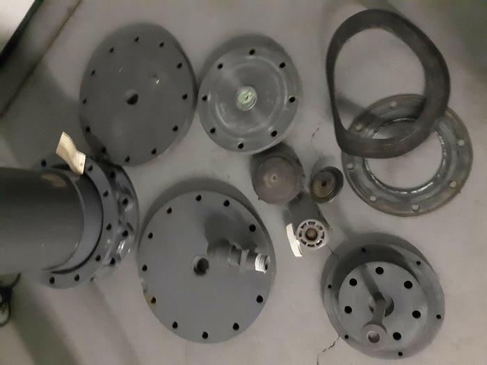 Used Disc Filter System B1-AZA Plating Chemical Tank Filtering