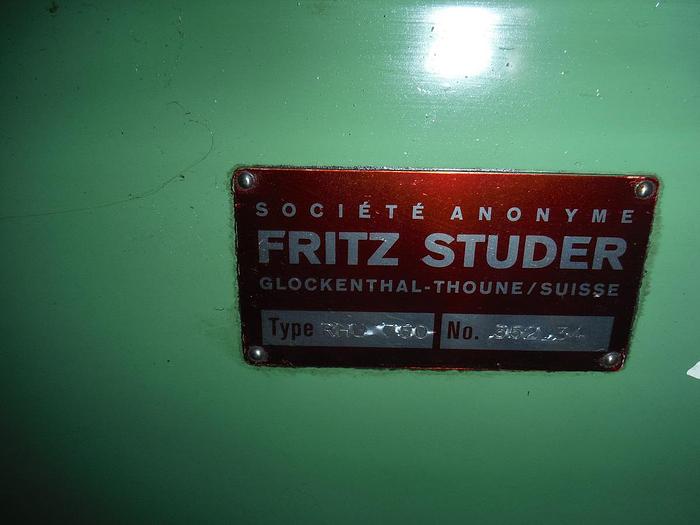 Gebraucht RONDSLIJPMACHINE STUDER RHU 750