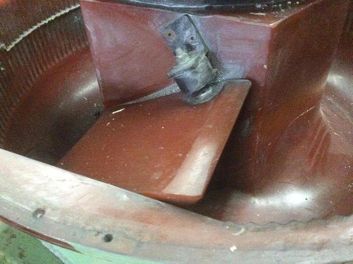 Used Tauss VBT -160 Vibratory Bowl Deburring Machine