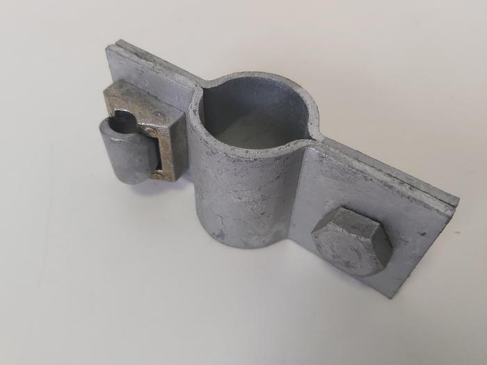 18 Stück Erdungsschelle, schwere Ausführung, D 27 bis D 35 mm,  neuwertig