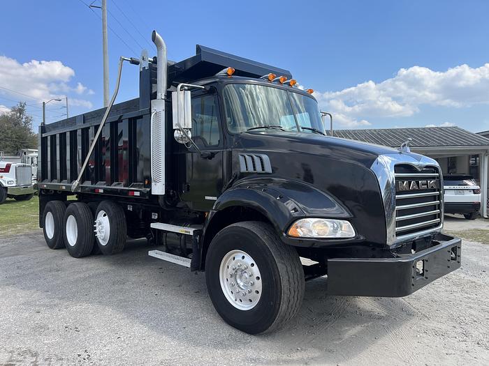 Used 2011 MACK GU173 Granite Tri-Axle Dump Truck #5607