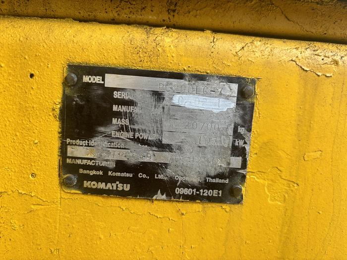 Used 2004 Komatu PC200LC-7 Excavator