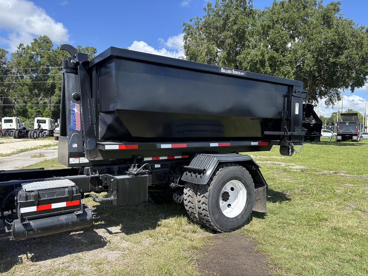 Used 2002 International  Durastar 4300 Single-Axle Hooklift Truck #5766