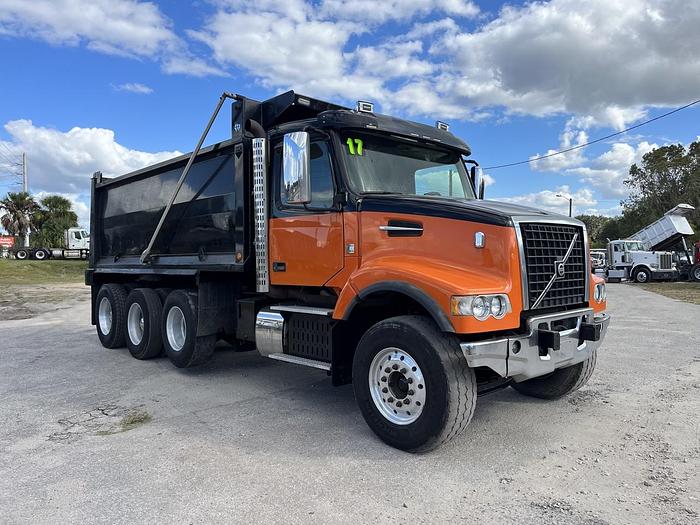 Used 2017 Volvo VHD Tri-Axle Dump Truck #5714
