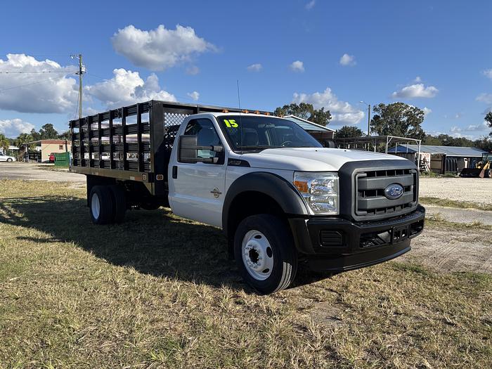 Used 2015 Ford F-350 Super-Duty Flatbed Dump