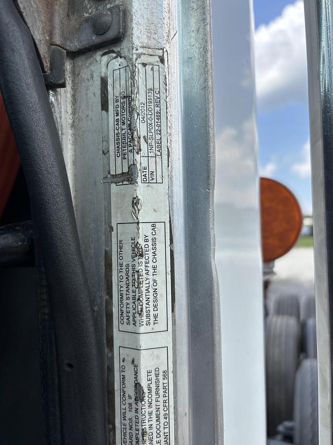 Used 2013 Peterbilt 365 Tri-Axle Cab & Chassis Truck #5782