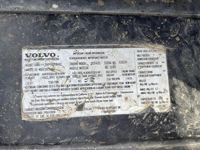 Used 2011 MACK GU173 Granite Tri-Axle Dump Truck #5607