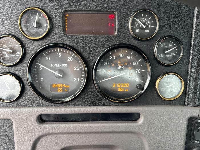 Used 2012 Peterbilt 365 Tri-Axle Roll-Off Truck