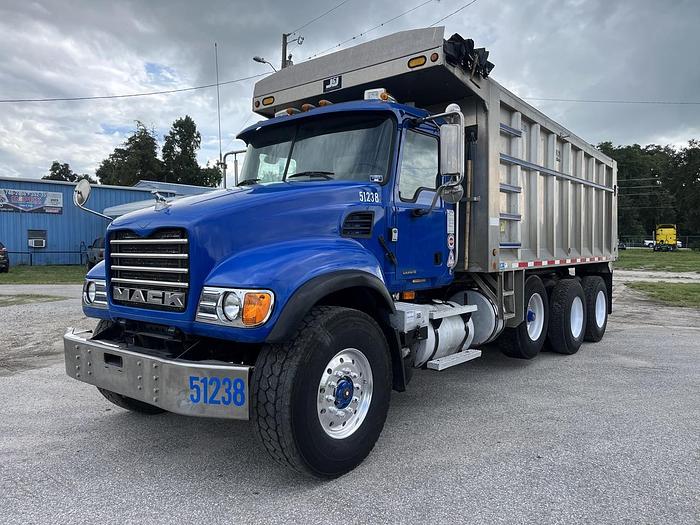 Used 2003 Mack CV713 Tri-Axle Dump Truck