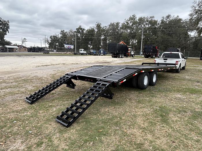 Refurbished 2006 Superior Trailers of Georgia 8.5'x19'+5' 10Ton Deckover Trailer
