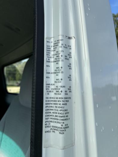 Used 2020 Isuzu NPR Single-Axle Cab & Chassis #5740