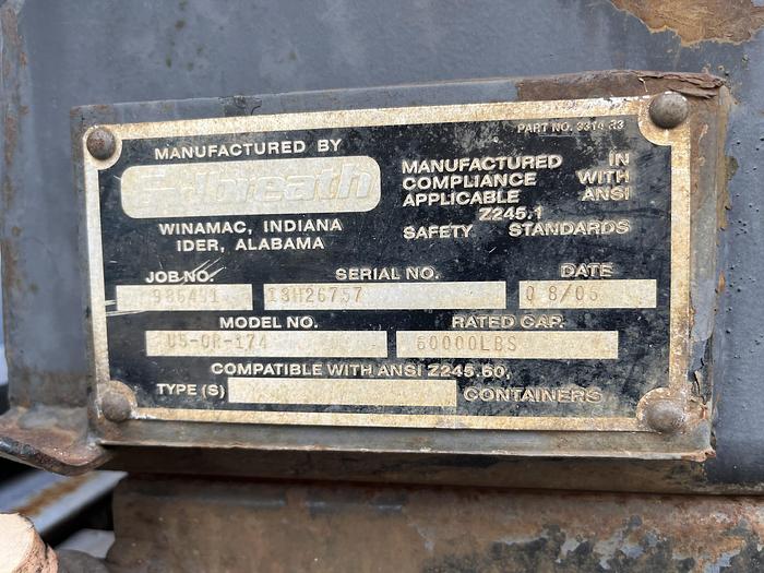 Used 2012 CAT CT660S Tandem-Axle Roll-Off #5615