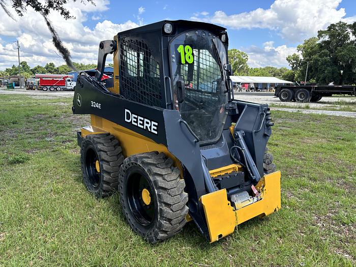 Used 2018 John Deere 324e Skid Steer