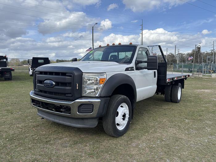 Used 2014 Ford F-550 Super-Duty Flatbed Dump #5743