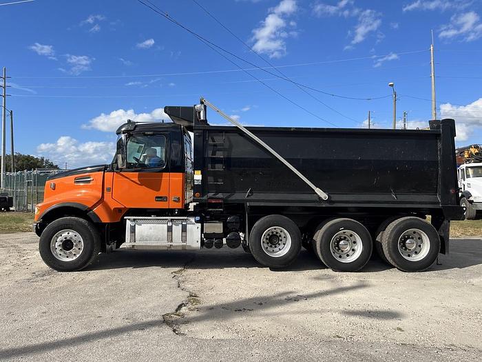 Used 2017 Volvo VHD Tri-Axle Dump Truck #5714