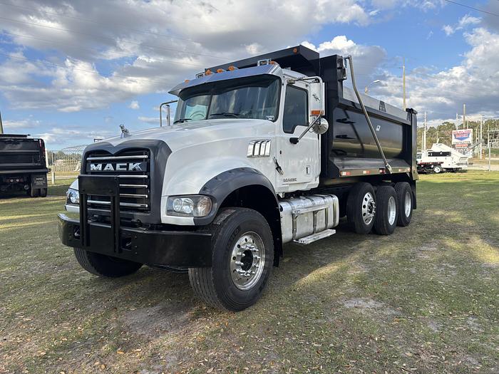 Used 2015 Mack GU713 Tri-Axle Dump Truck