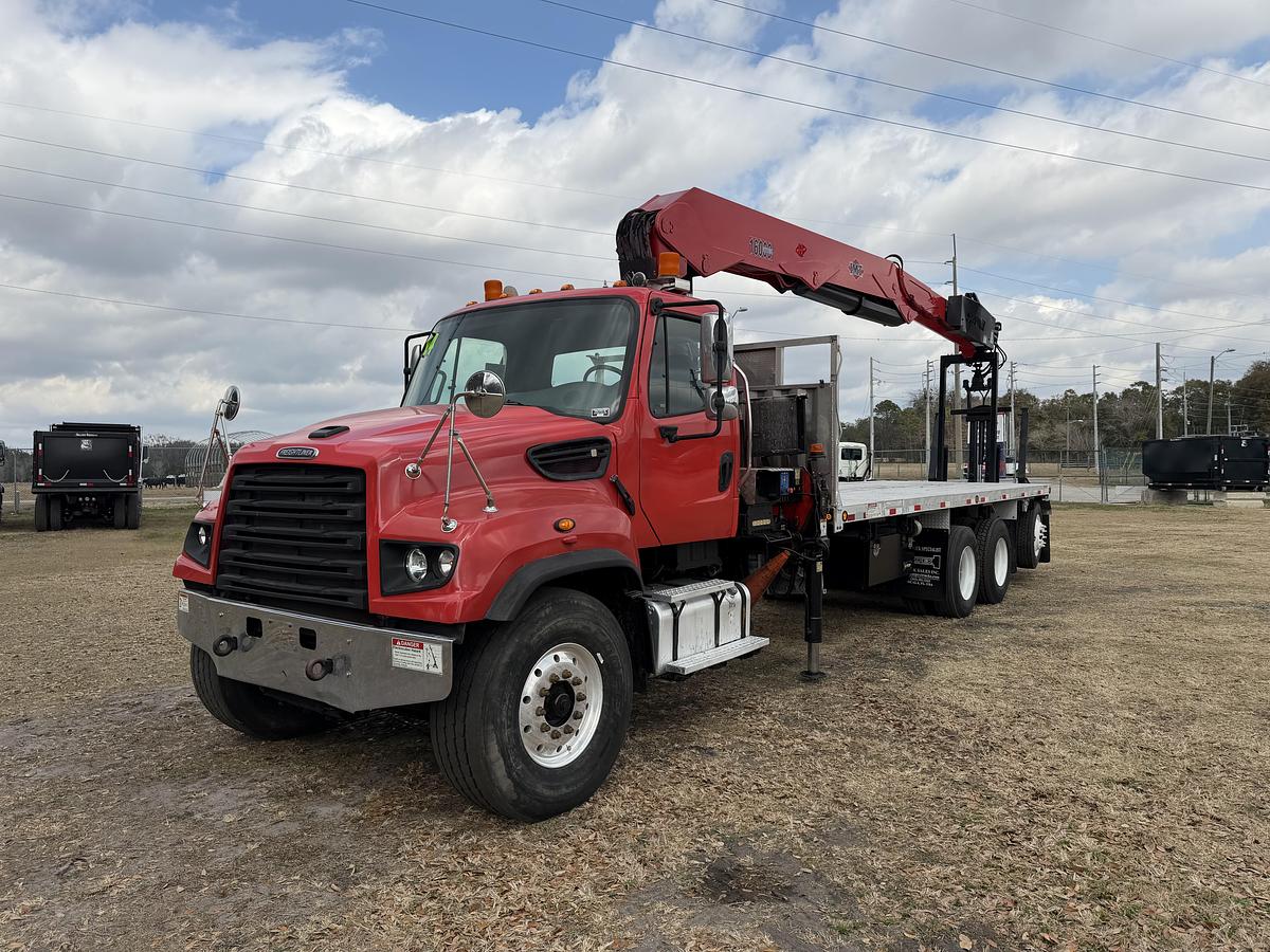 Used 2014 Freightliner 114SD Tri-Axle Drywall Boom Truck #5799