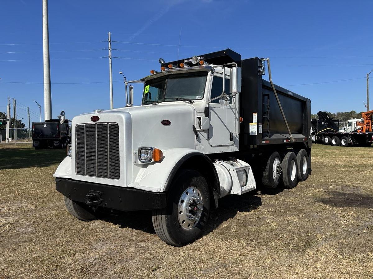 Used 2013 Peterbilt 365 Tri-Axle Dump Truck #5768