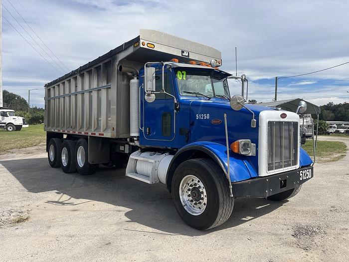 Used 2007 Peterbilt 357 Tri-Axle Dump Truck #5701
