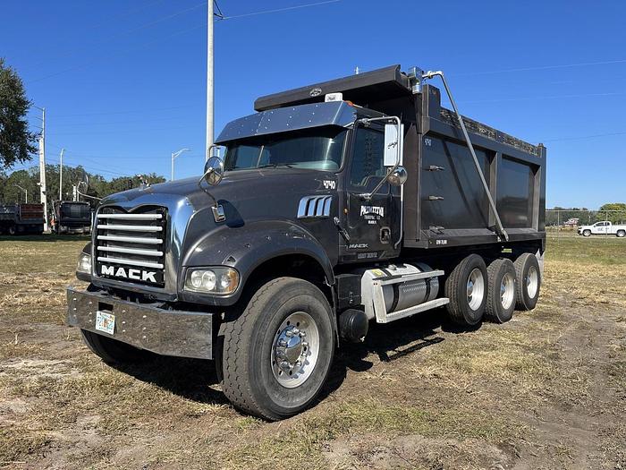 Used 2011 Mack GU713 Tri-Axle Dump Truck