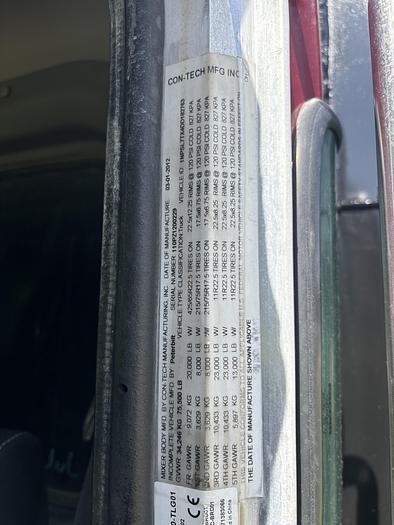 Used 2013 Peterbilt 365 Tri-Axle Dump Truck