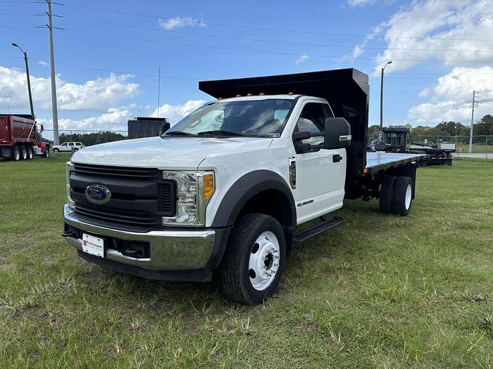Used 2017 Ford F-550 XL Super-Duty Flatbed Dump