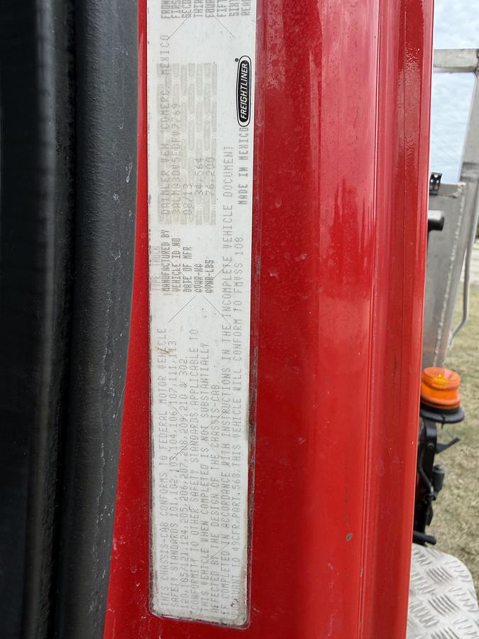 Used 2014 Freightliner 114SD Tri-Axle Drywall Boom Truck #5736