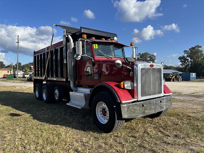 Used 2013 Peterbilt 365 Tri-Axle Dump Truck