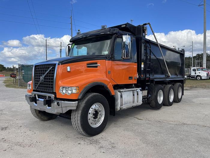 Used 2017 Volvo VHD Tri-Axle Dump Truck #5714