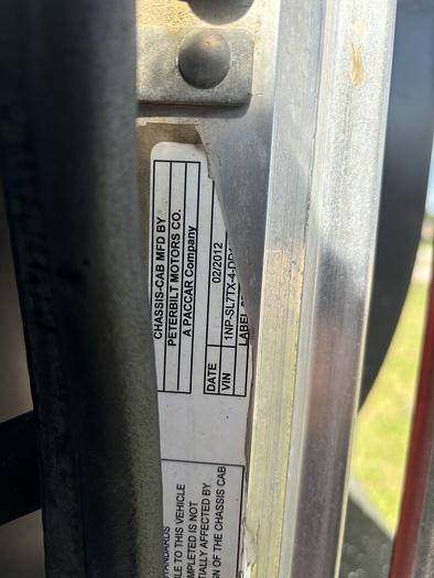 Used 2013 Peterbilt 365 Tri-Axle Dump Truck