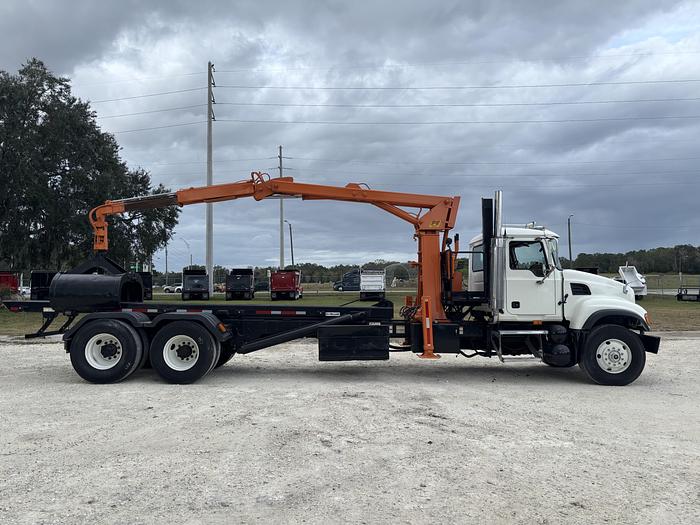 Used 2006 Mack CV713 Grapple Roll-Off Truck #5753