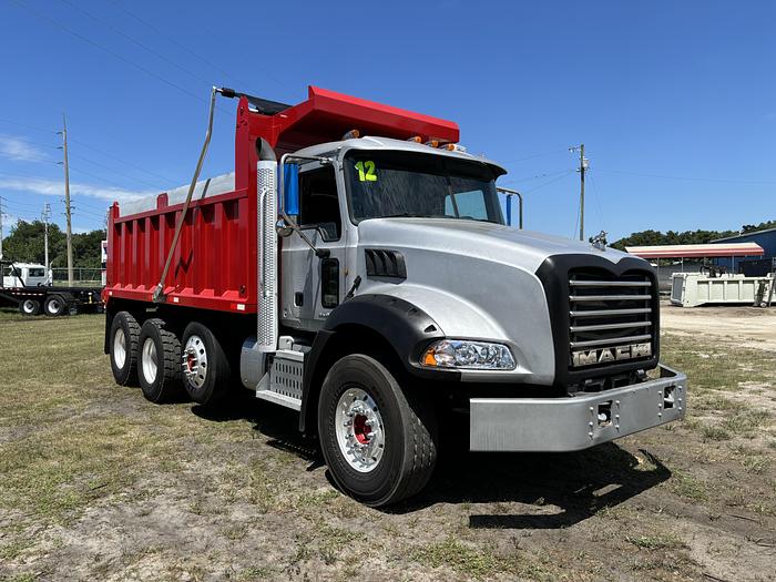 Used 2013 Mack GU713 Tri-Axle Dump Truck