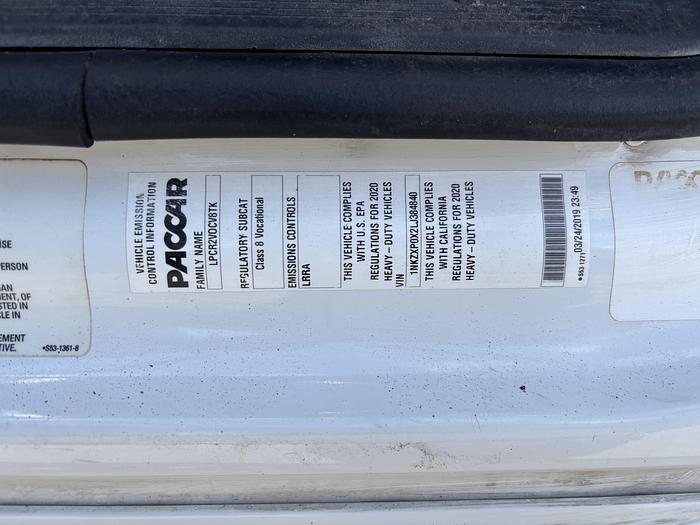 Used 2020 Kenworth T880 Tri-Axle Dump Truck