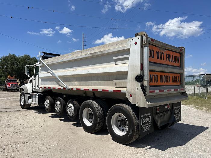 Used 2012 Mack GU713 QuintAxle Dump Truck 5666 for Sale at Impex