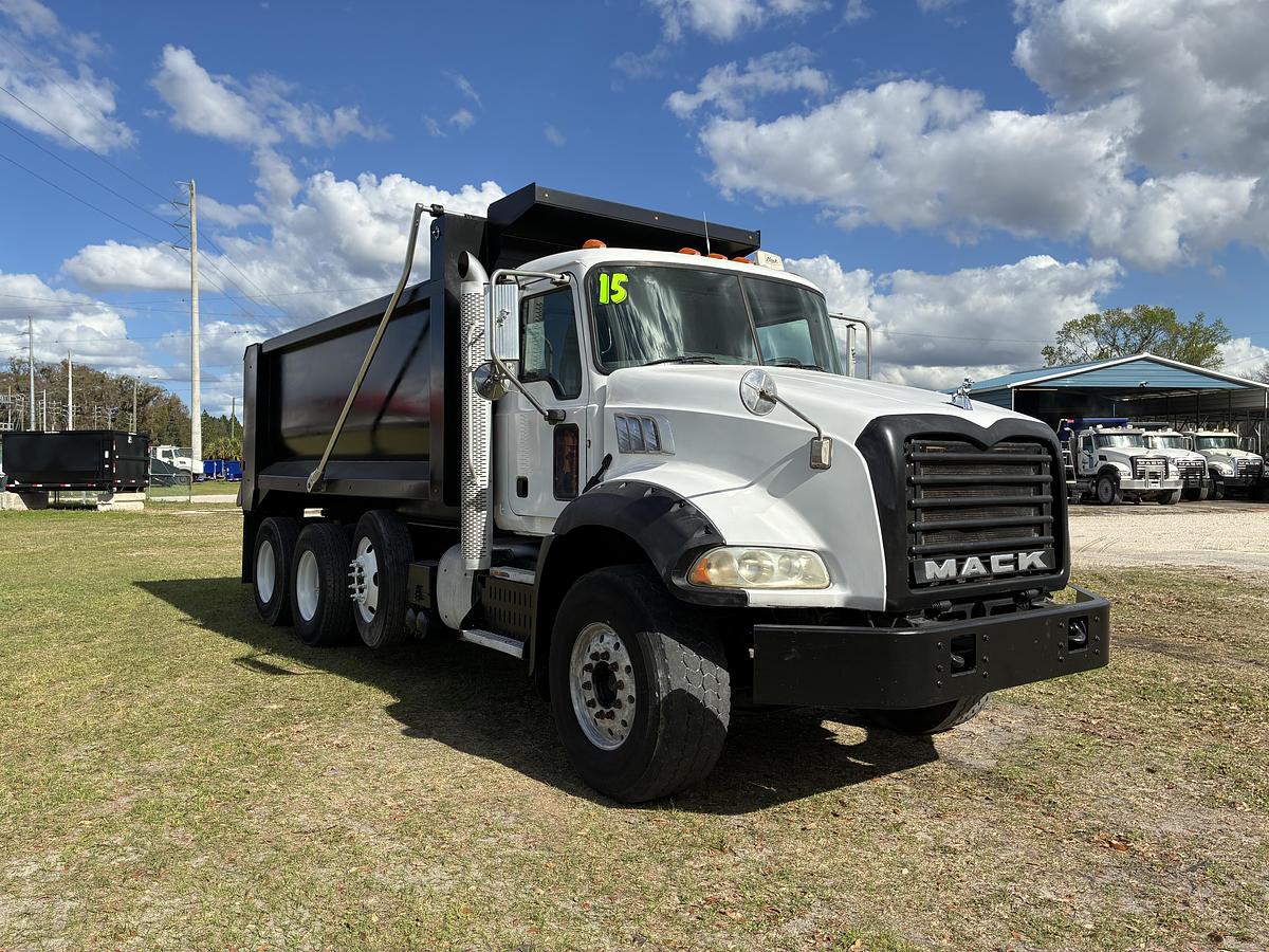 Used 2015 Mack GU813 Tri-Axle Dump Truck #5798