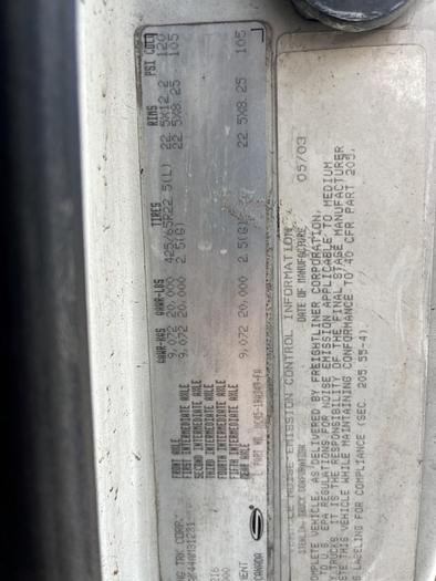 Used 2004 Sterling L7500 Tandem-Axle Dump Truck