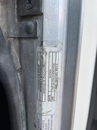 Used 2005 Peterbilt 357 Tri-Axle Dump Truck #5627