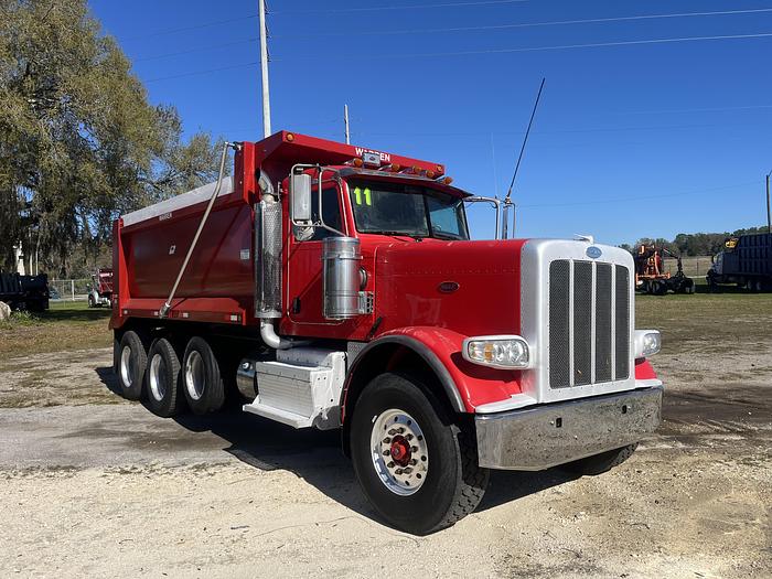 Used 2011 Peterbilt 388 Tri-Axle Dump Truck