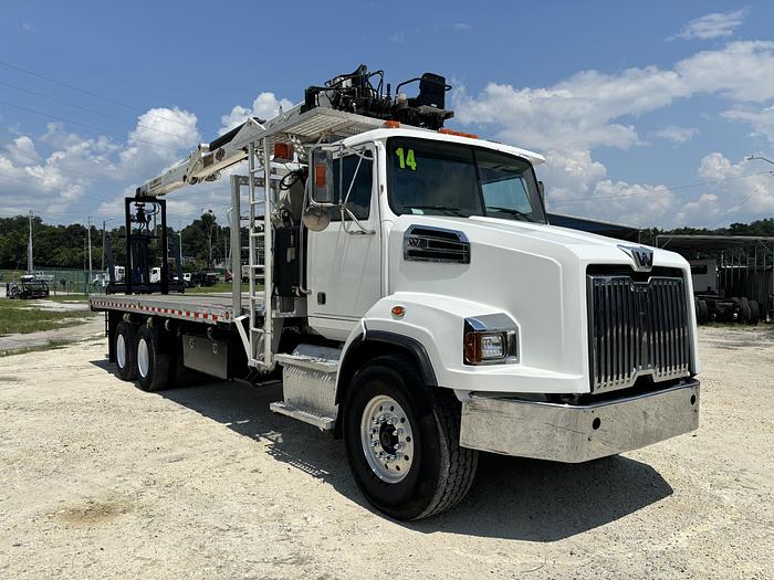 Used 2014 Western Star 4700 with IMF 16000 Drywall Boom Truck