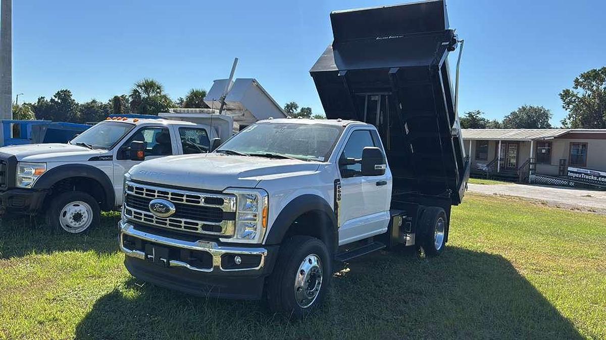 Used 2023 Ford  F600 XLT 4WD Dump Truck #5781