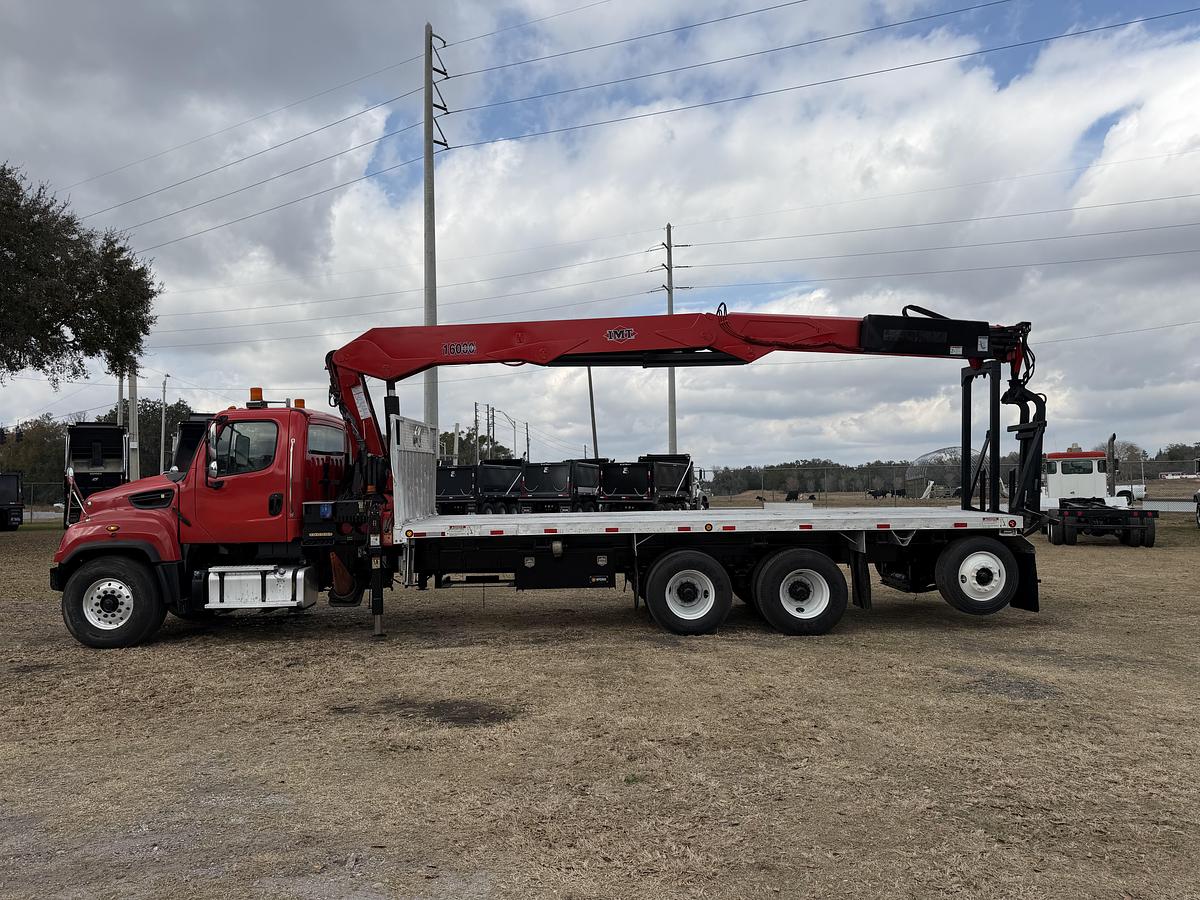Used 2014 Freightliner 114SD Tri-Axle Drywall Boom Truck #5799