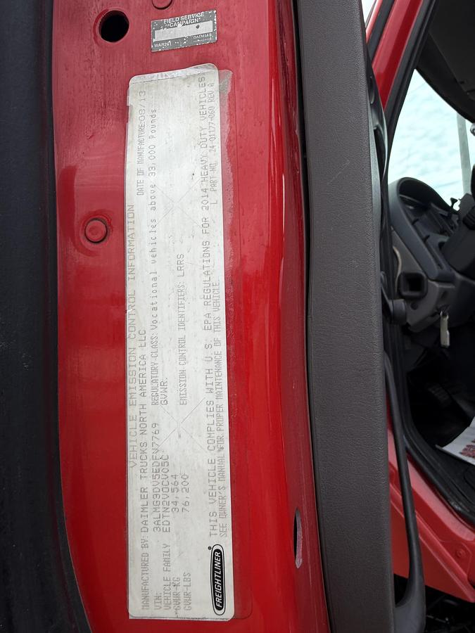 Used 2014 Freightliner 114SD Tri-Axle Drywall Boom Truck #5736