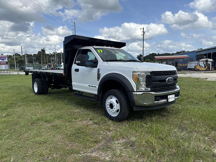 Used 2017 Ford F-550 XL Super-Duty Flatbed Dump
