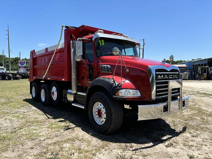 Used 2013 Mack GU813 Tri-Axle Dump Truck