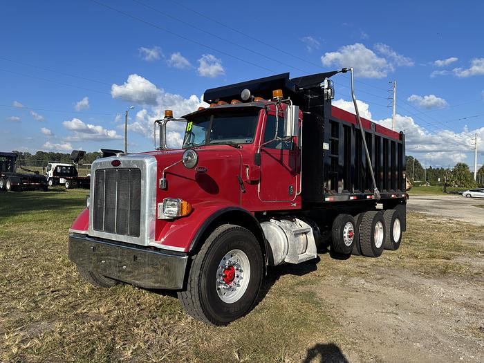 Used 2013 Peterbilt 365 Tri-Axle Dump Truck