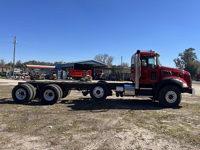 Used 2013 Mack GU813 Granite Tri-Axle Cab & Chassis #5710