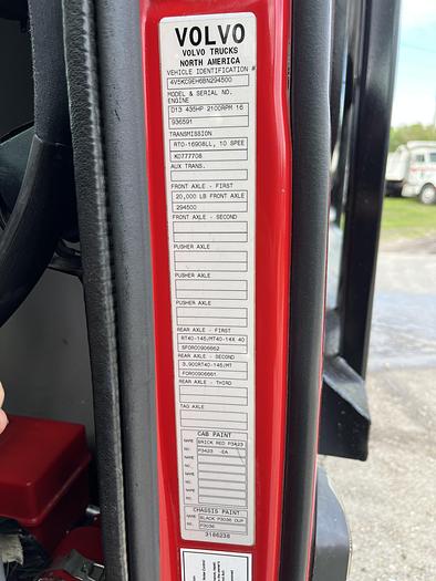 Used 2011 MACK GU173 Granite Tri-Axle Dump Truck #5607